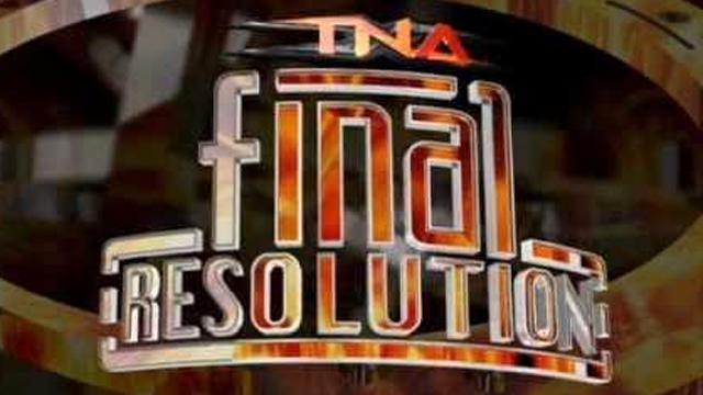 TNA Final Resolution 2008 (December) - TNA / Impact PPV Results
