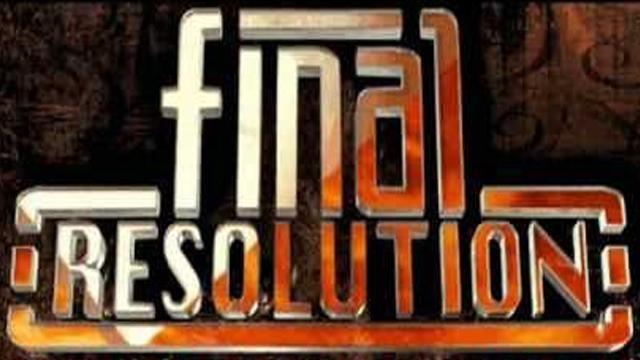 TNA Final Resolution 2008 (January) - Match Card & Results | TNA PPV TNA Final Resolution 2008 (January) - Match Card & Results | TNA PPV