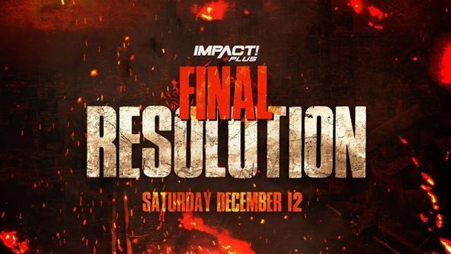 Watch TNA Impact Wrestling Final Resolution 2020 12/12/20