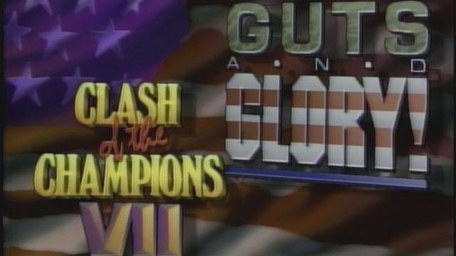 WCW Clash of the Champions VII: Guts and Glory - Match Card & Results | WCW PPV