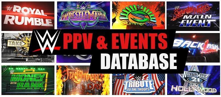 wwe ppv calendar 2019