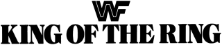 WWF King of the Ring 1989: Logo
