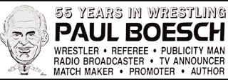 WWF Paul Boesch Retirement Show: Logo WWF Paul Boesch Retirement Show: Logo