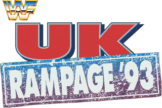 WWF UK Rampage 1993: Logo WWF UK Rampage 1993: Logo