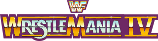 WWF WrestleMania IV: Logo