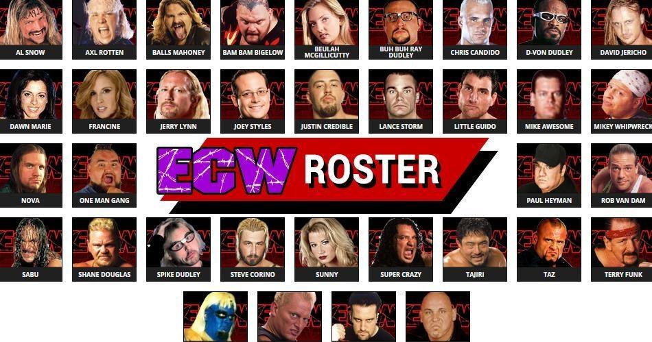 ecw roster