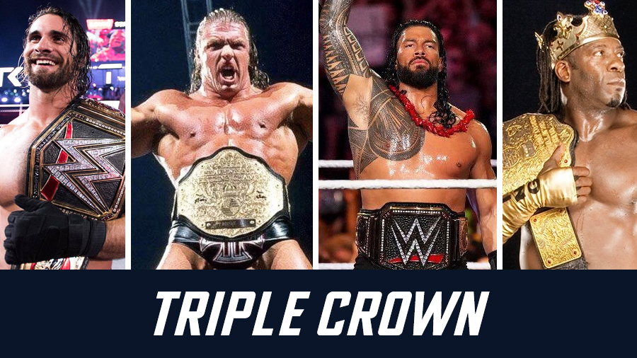 List of Triple Crown Champions in WWE, AEW, TNA, WCW & more - Pro Wrestling Rosters