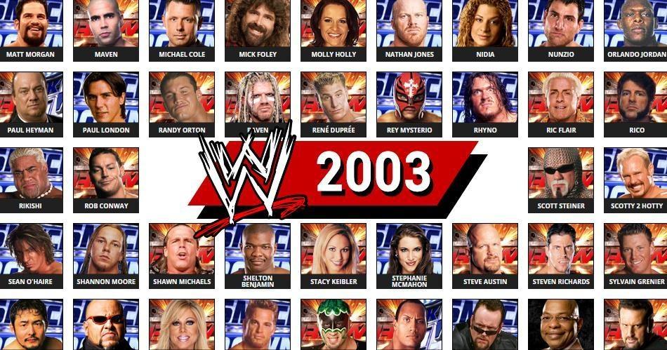 ecw roster