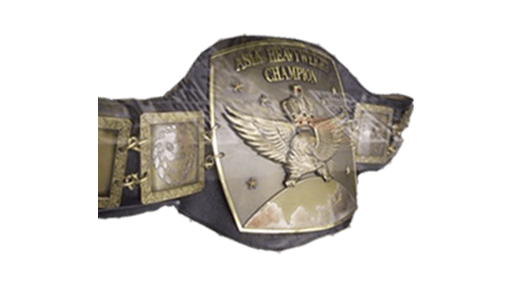Asia Heavyweight Championship - Title History