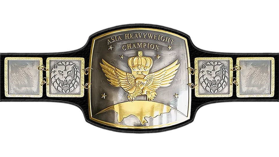 Asia Heavyweight Championship - Title History