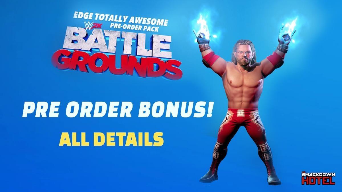 Bonus order. WWE Battlegrounds ICO.