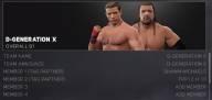 WWE 2K17 Default Tag Teams DX