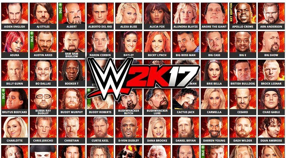 wwe 2k11 all characters