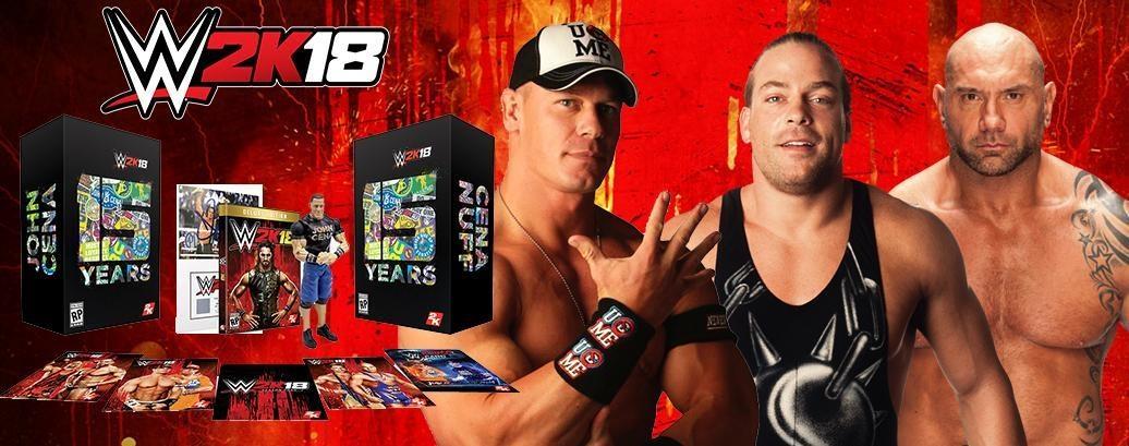 wwe 2k18 collectors edition cena nuff details xbox ps4