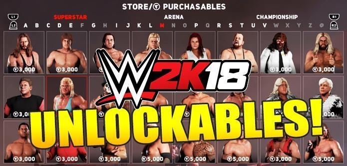 wwe 2k18 vc