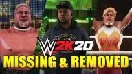 List of Missing and Removed Superstars from WWE 2K20 Roster - Full Analysis