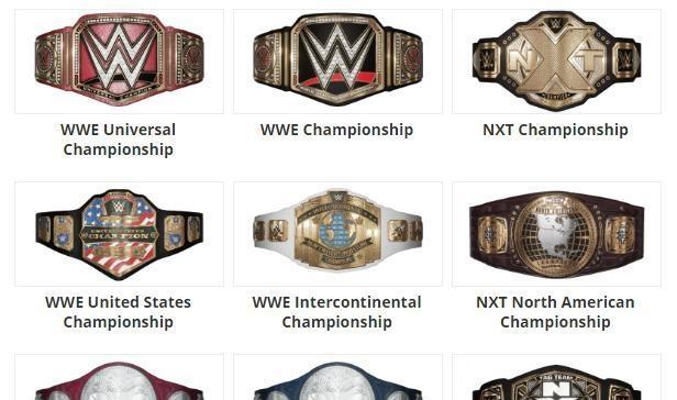 Wwe 2k All Championship Titles Full List Of Championships Wwe 2k Guides Wwe 2k Coverage News Updates