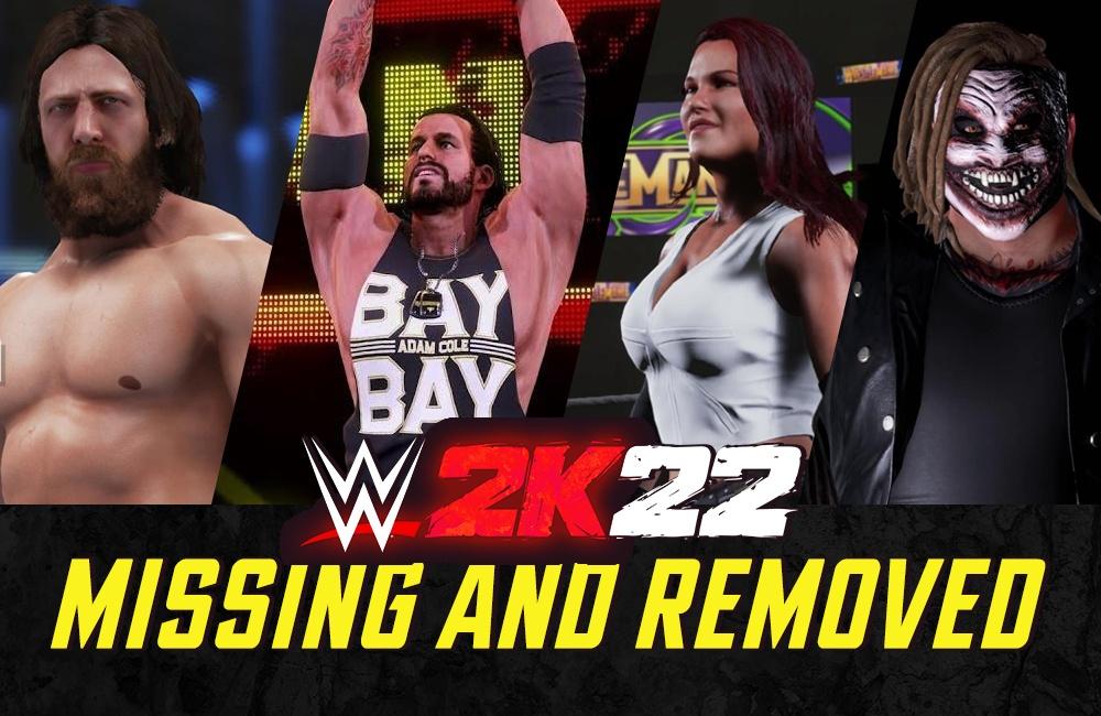 The WWE 2K22 roster features A LOT of released wrestlers