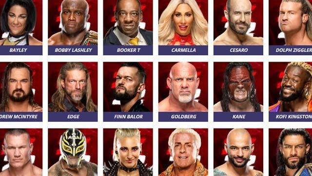 Wwe 2k22 Roster Full List Of All Superstars Raw Smackdown Nxt Legends Women Dlc