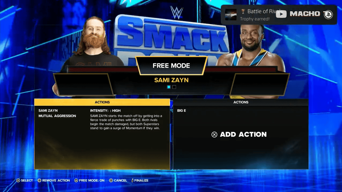 WWE 2K23 Universe Mode overview