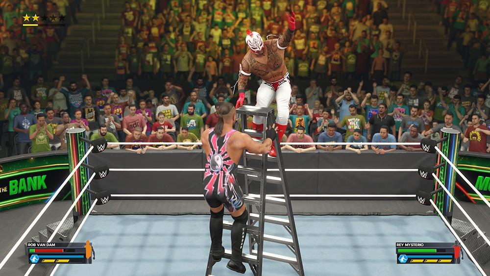 WWE 2K23 How to Climb a Ladder - Ladder Match Controls WWE 2K23 How to Climb a Ladder - Ladder Match Controls