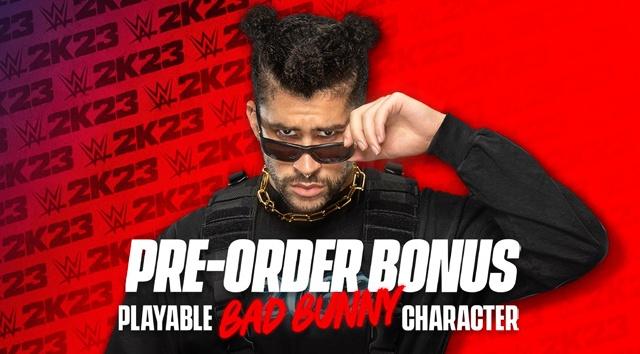 WWE 2K23 Pre-Order Bonus: Bad Bunny