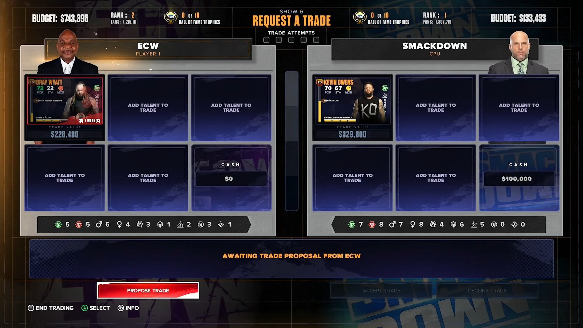 wwe 2k25 mygm mode guide 4 trade