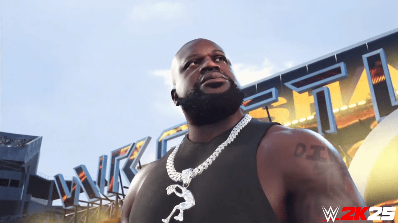 wwe 2k25 shaq