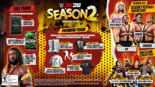 WWE 2K26 Ringside Pass #2: All Unlockables & Rewards List