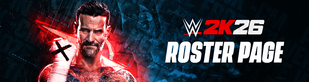 WWE 2K26 Roster Page Superstars